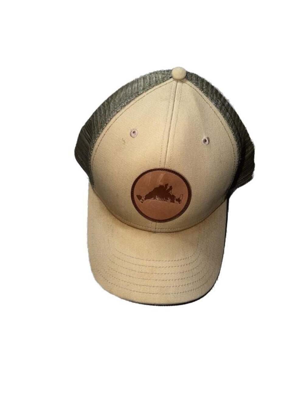 Vineyard Vines Trucker Hat with Leather Patch